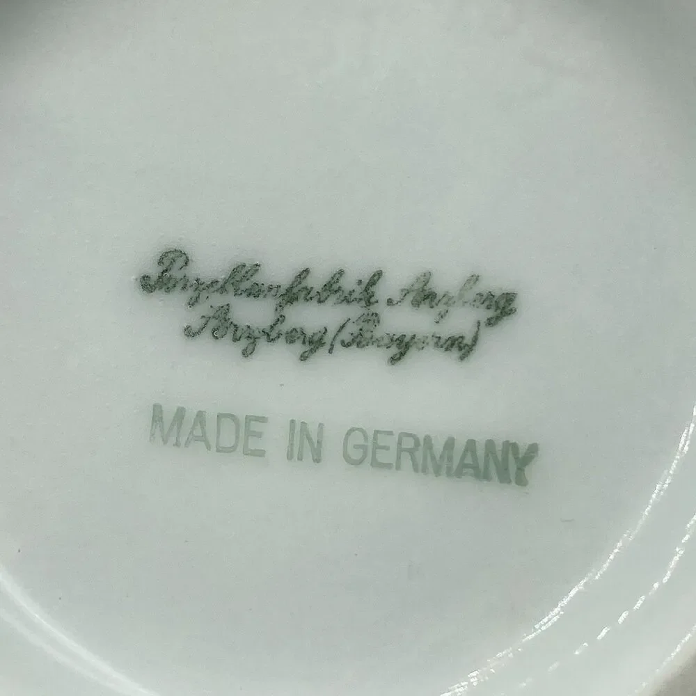 Vtg Arzberg Bavaria Germany Handpainted Dogwood Flowers Porcelain Pitcher 6.5